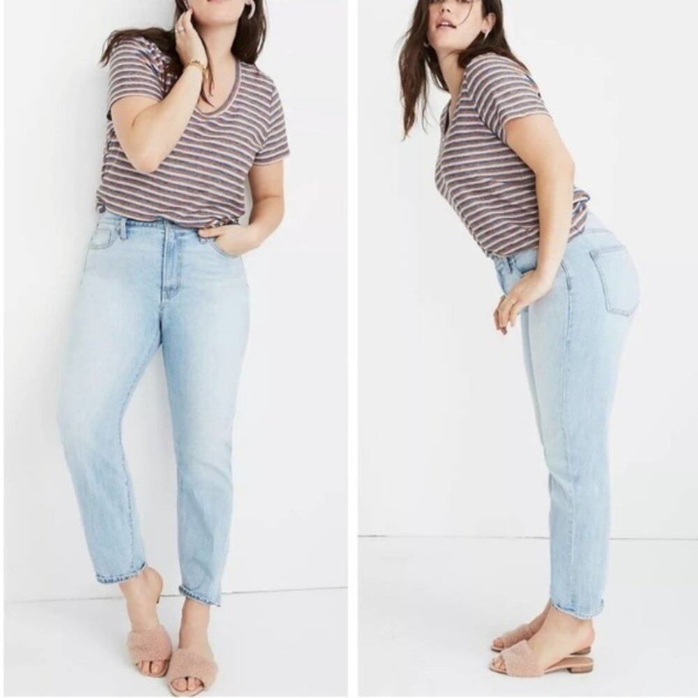 MADEWELL The Perfect Vintage Jean in Fitzgerald Wash 22 - Picture 2 of 14